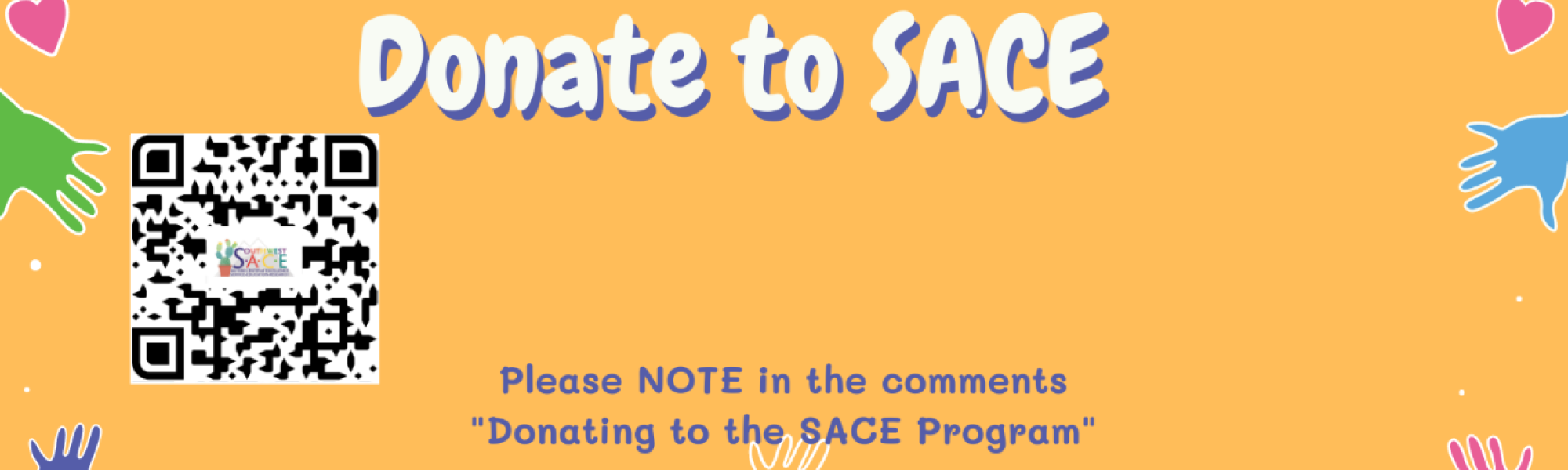 Sace Donation Graphic