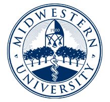 Midwestern University logo